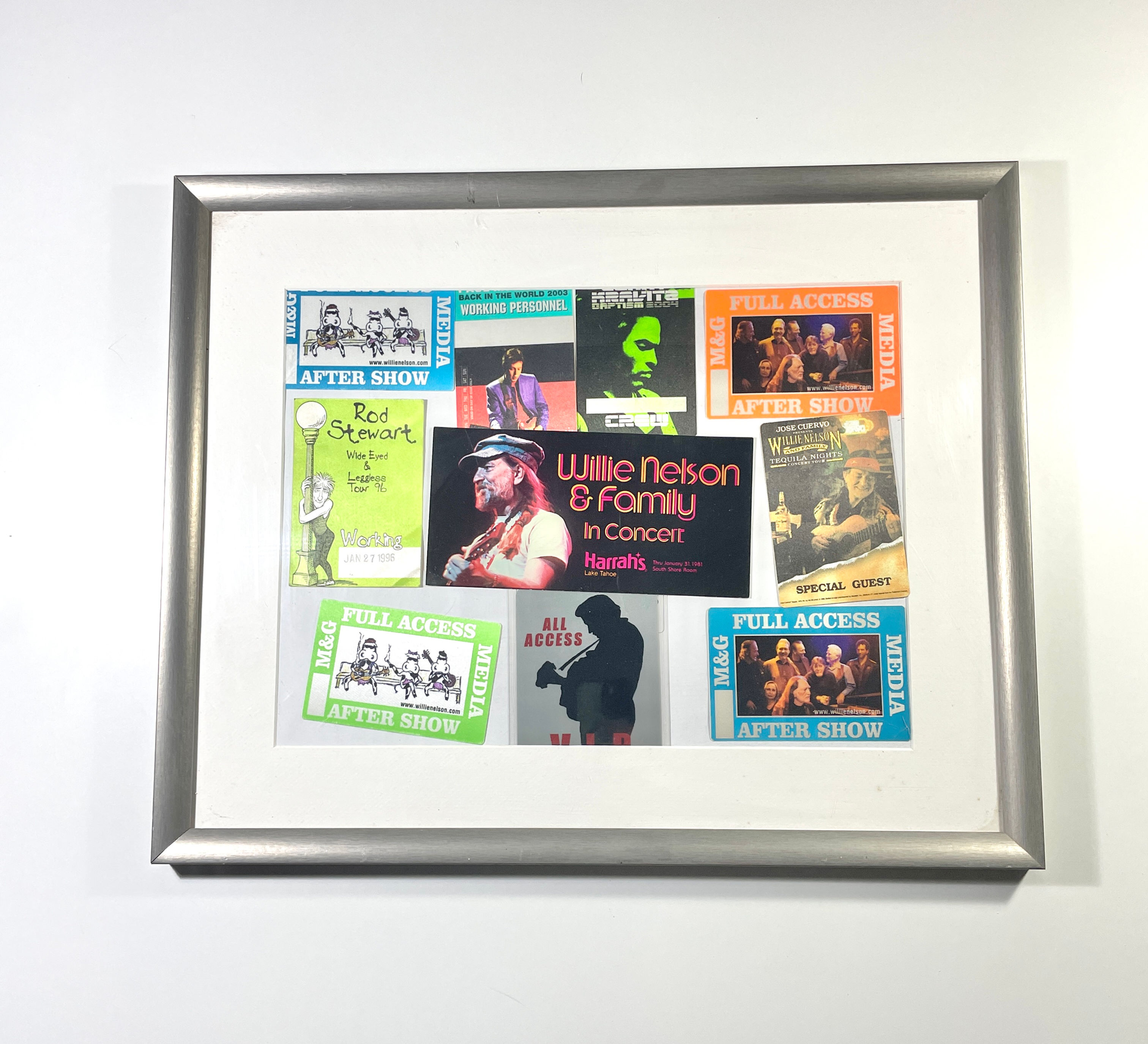 Assorted Backstage Passes