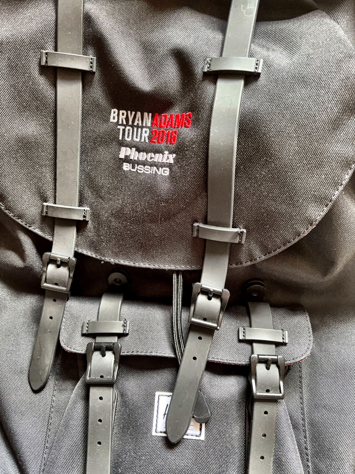 Bryan Adams Tour Crew Rucksack