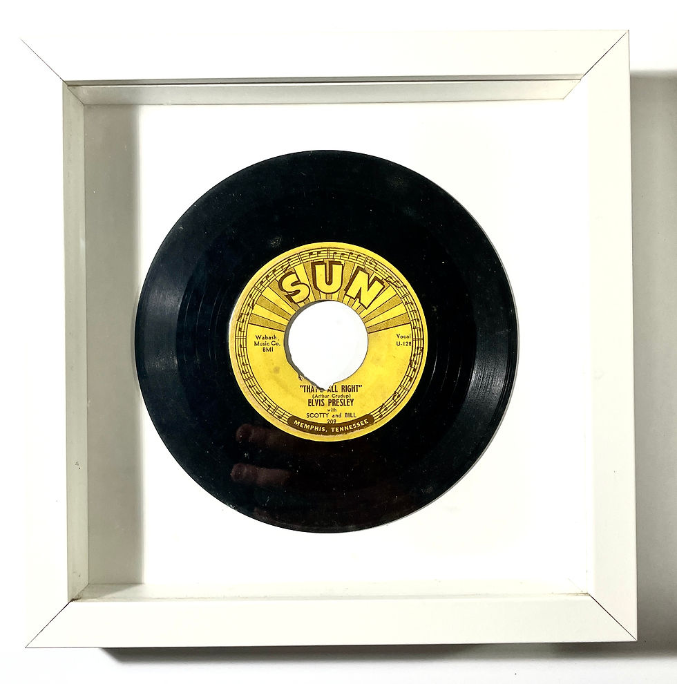Thumbnail: Complete Set of Elvis Presley SUN Records