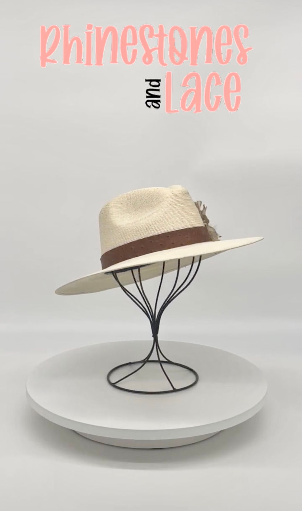 Thumbnail: Donna Marie Cream/Teal Hat