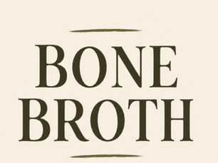 Homemade chicken broth