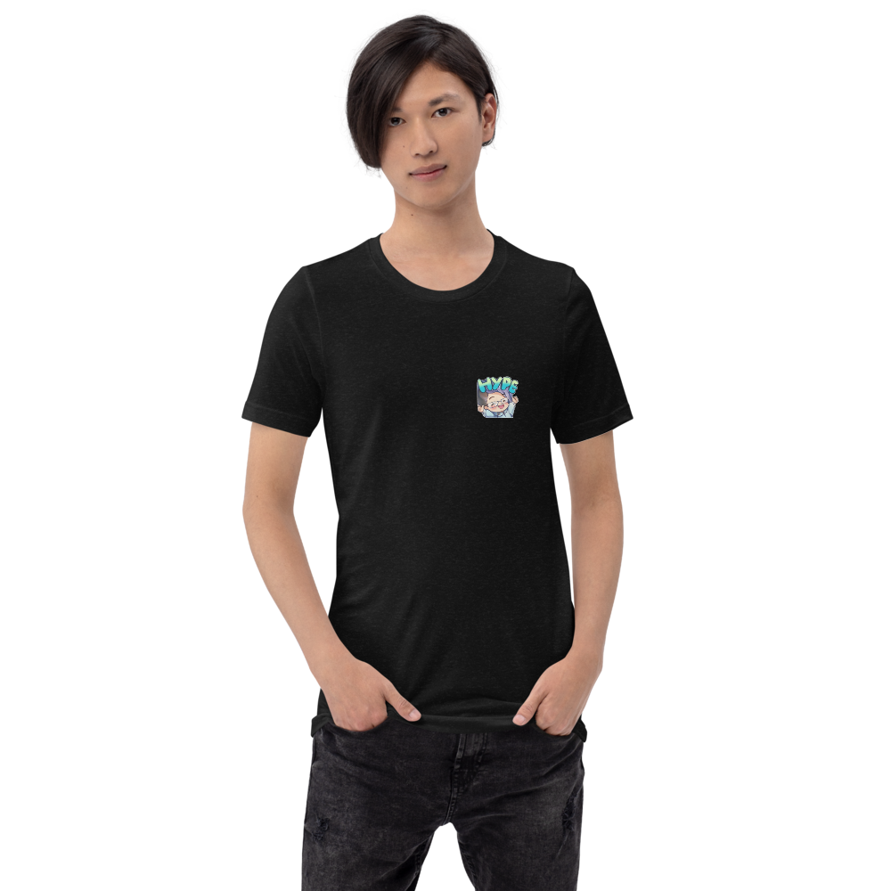 JstDave Hype Emote Short-Sleeve Unisex T-Shirt