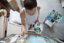 Woman Painting