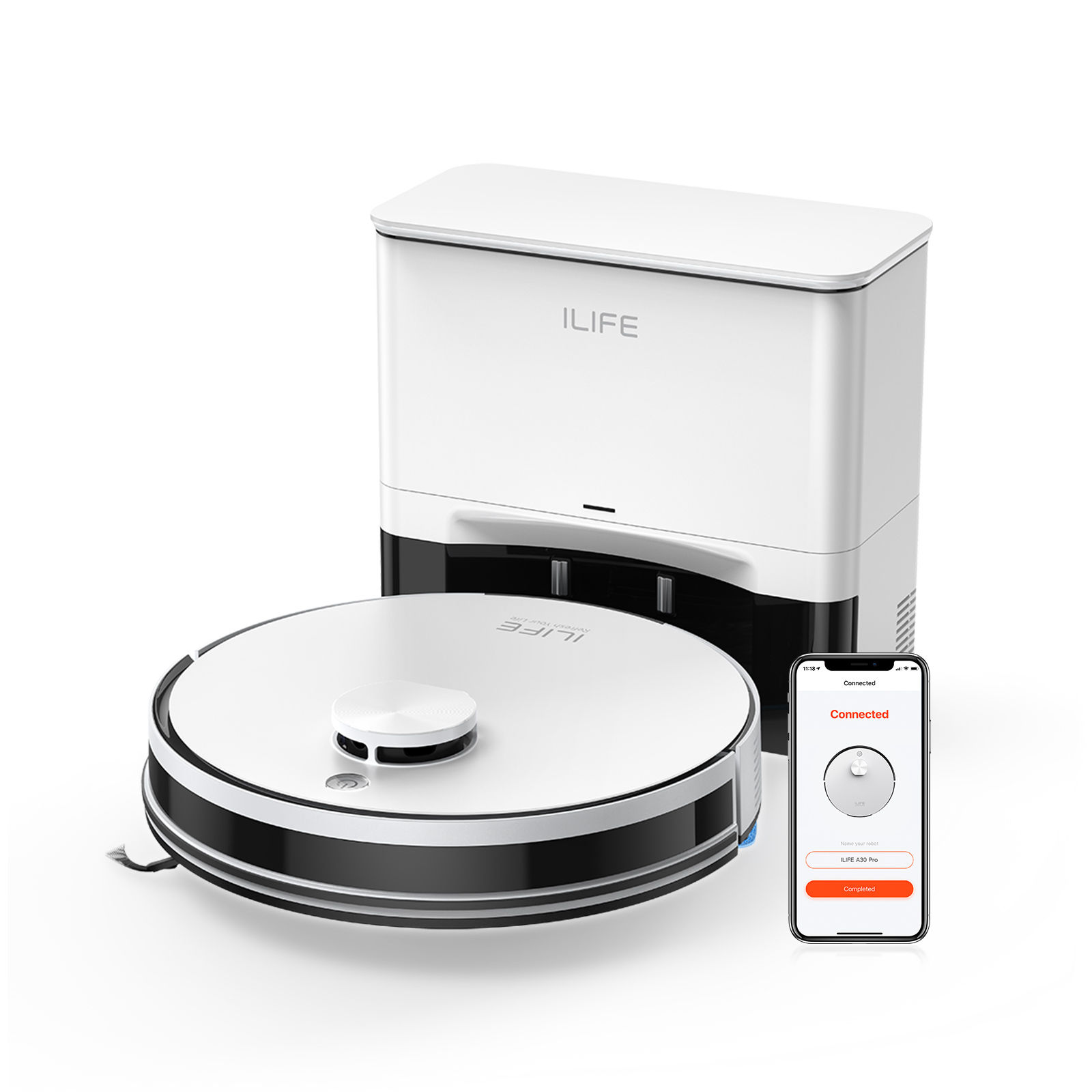 Robot Vacuum and Mop - 3000Pa Suction