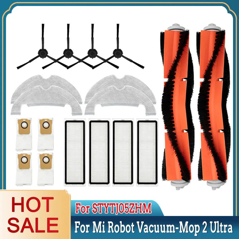 For Xiaomi Mi Robot Vacuum-Mop 2 Ultra STYTJ05ZHM Vacuum Cleaner Filter Dust Bag