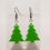 Thumbnail: Christmas Tree Earrings - Pair