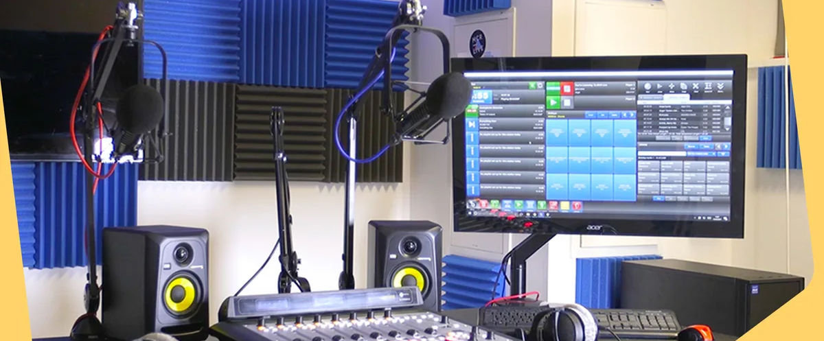 Radio-Station-Equipment-for-a-Profession