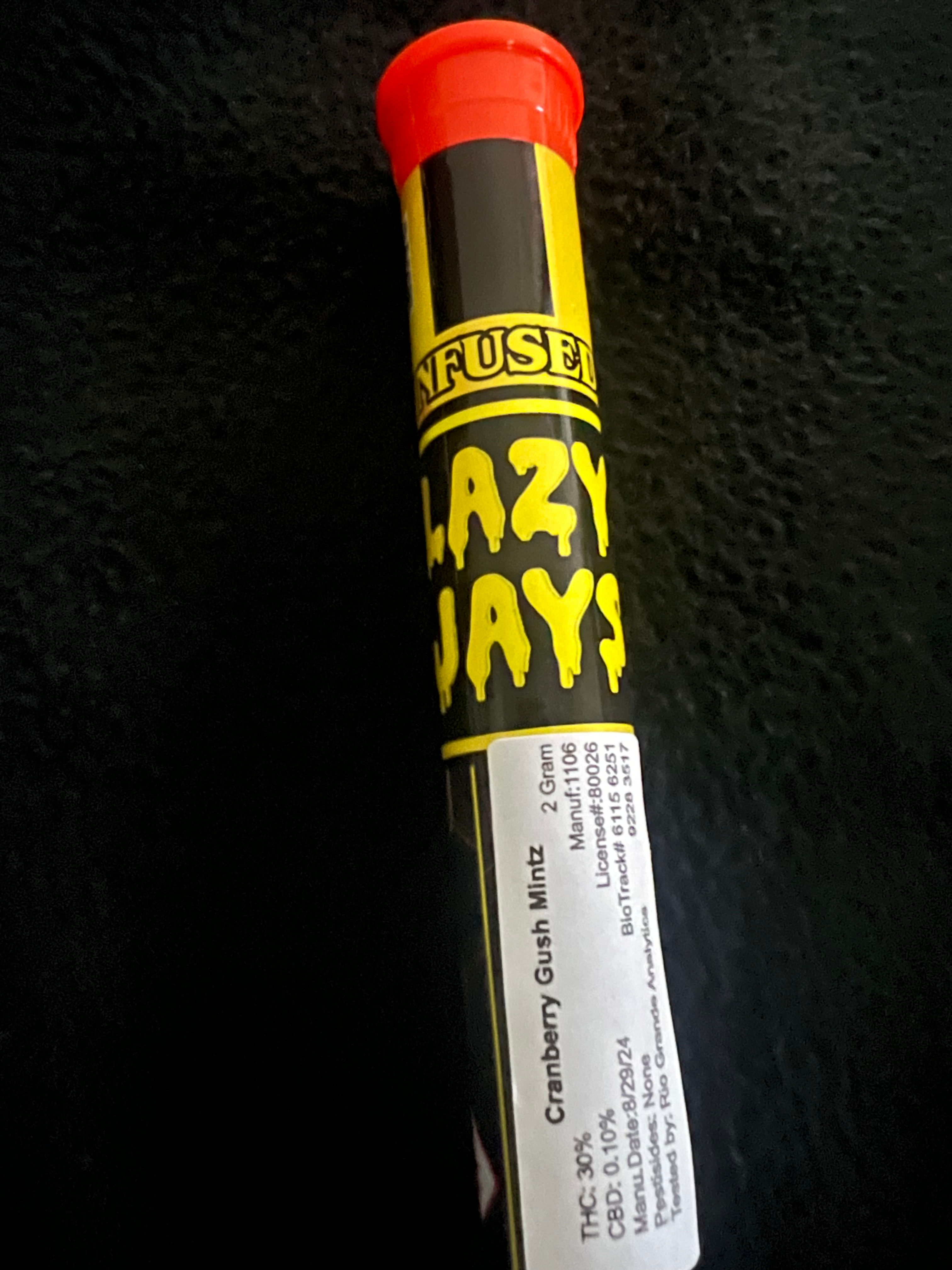 Infused Cranberry Gush Mintz