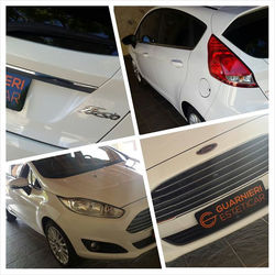 Facebook - #CarroDoDia #Ford #NewFiesta #Branco #correção #espelhamento #proteçã