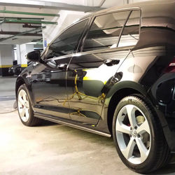 Instagram - #CarroDoDia #Volkswagen #VW #Golf #MKVII #MK7 #GTI #Preto #descontam