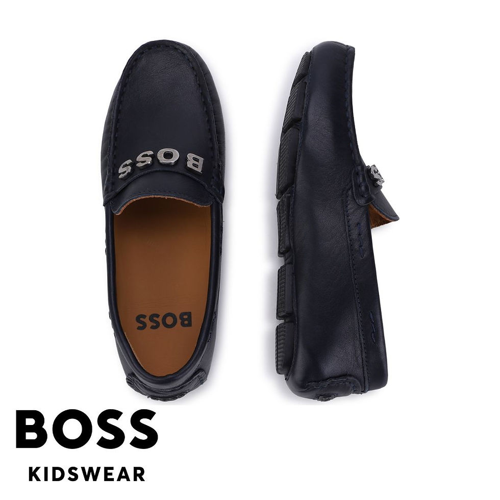 Thumbnail: J29311/849 BOSS KIDS BOYS MOCCASIN