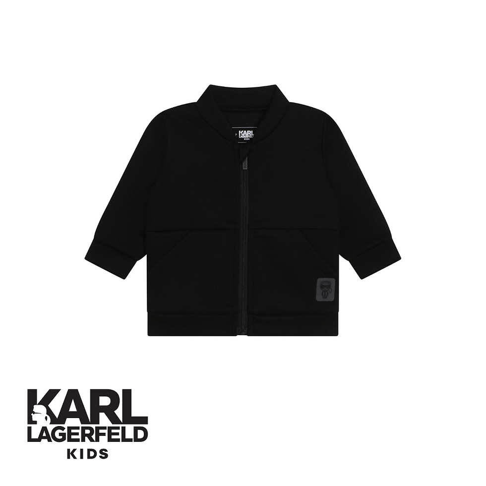 Thumbnail: Z98124/09B  KARL LAGERFELD BABY BOYS T-SHIRT+TROUSERS+CARDIGAN