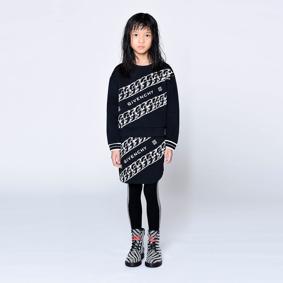 Thumbnail: H13047/09B GIVENCHY GIRLS SKIRT