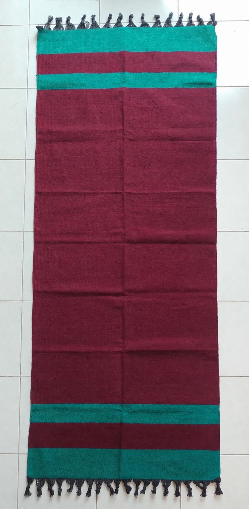 Thumbnail: Assorted colour Cotton Yoga Mat