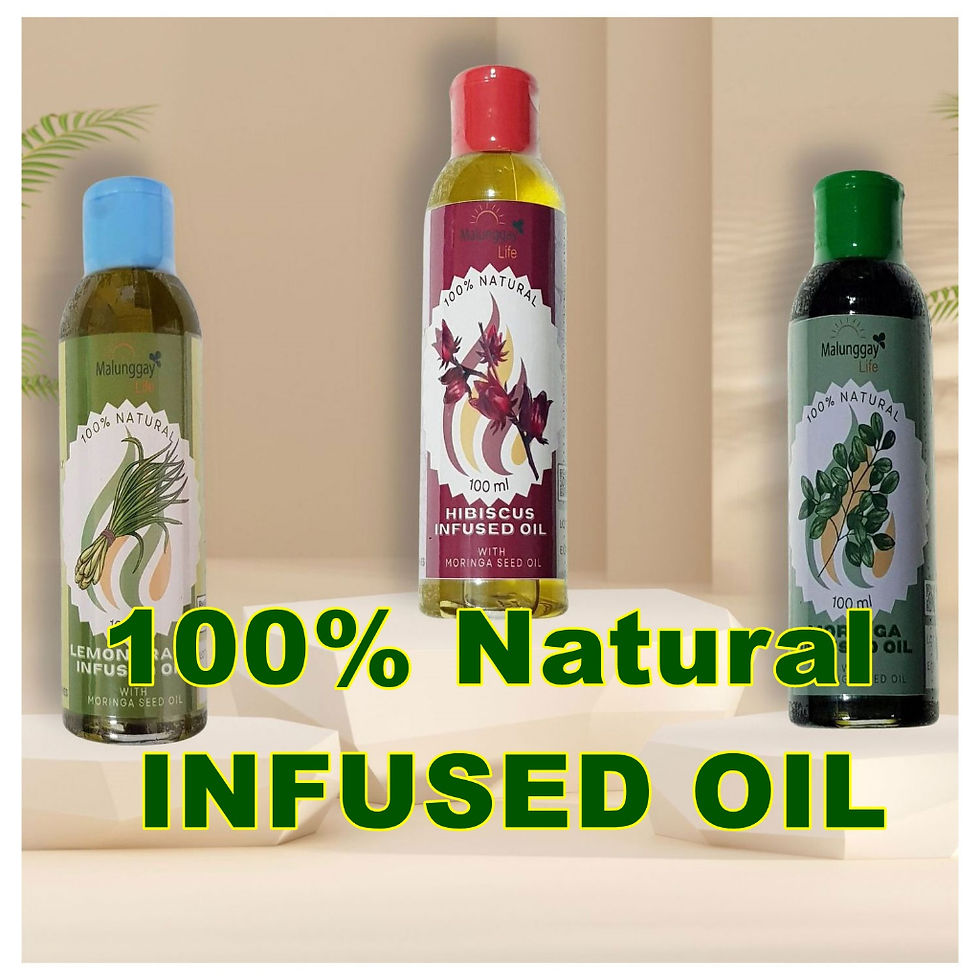 Thumbnail: Lemongrass Infused Oil (100ml)  / Farm-grown Natural Organic