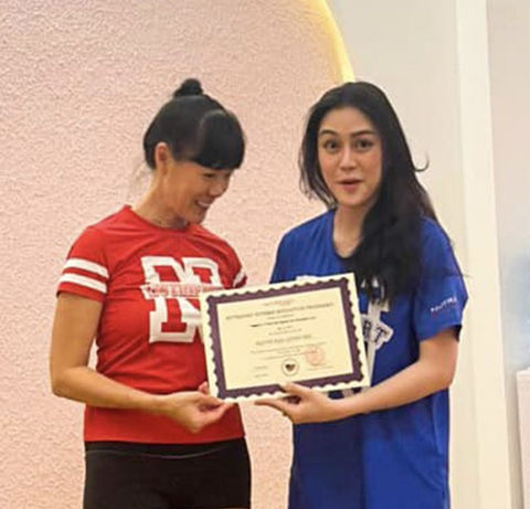 Tốt nghiệp Pilates Reformer & Mat
Bằng cấp chứng chỉ quốc tế Nutrifort