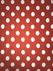 GIANT ORANGE POLKA