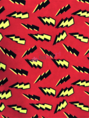 LIGHTNING BOLT RED