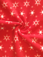 CHRISTMAS RED SNOWFLAKES