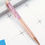 Thumbnail: Creative Rose Gold Bling Ballpoint Pen