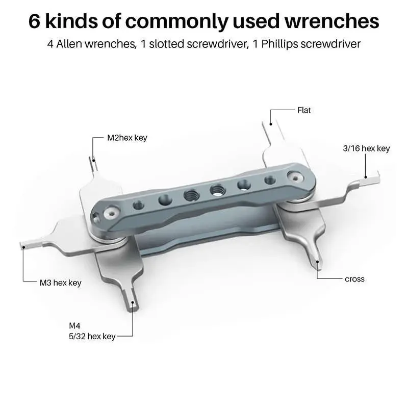 Thumbnail: Sewa Ulanzi PT-18 Multi-Function Wrench Set Jakarta, Bekasi & Tangerang Selatan