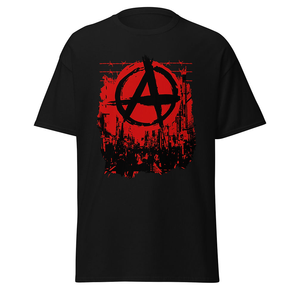 Thumbnail: Anarchy Cityscape Unisex T-Shirt