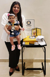 YOUNGEST CHILD TO WALK World Record by Noor Talwar