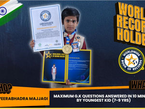 World Record Of Maximum General Knowledge Questions Answered In 10 Minutes By Youngest Kid (7-9 Yrs) - By Veerabhadra Majjagi