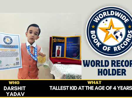 Tallest Kid At The Age Of 4 Years