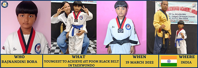Taekwondo poom belt sales