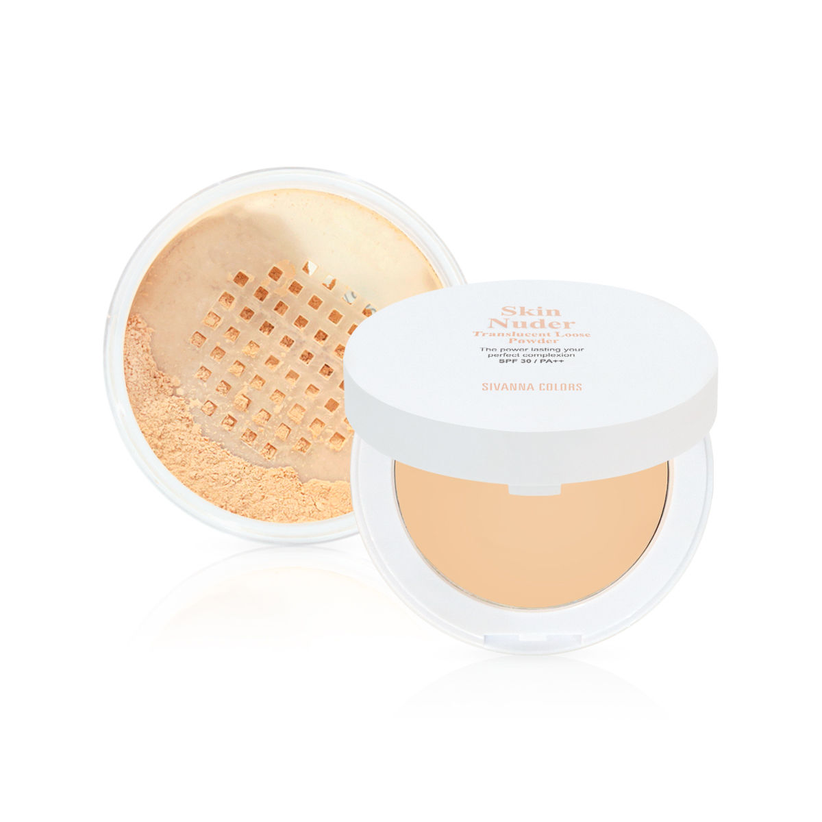 SIVANNA COLORS SKIN NUDER TRANSLUCENT LOOSE POWDER : HF1008