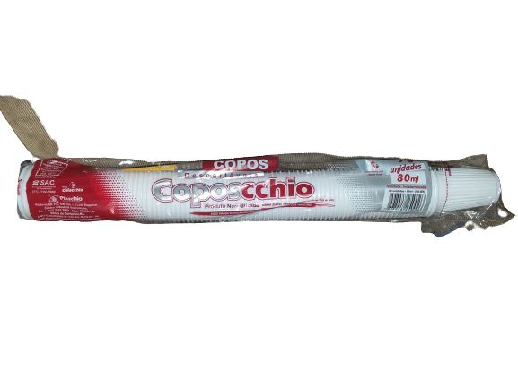 Copo Descartável 80 ml Coposcchio