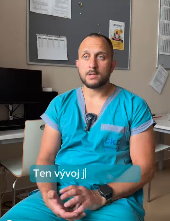 Vedoucí záchranář děčínského urgentního příjmu František Němec.