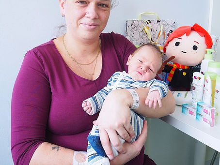 Prvním březnovým miminkem mostecké porodnice je Dominik