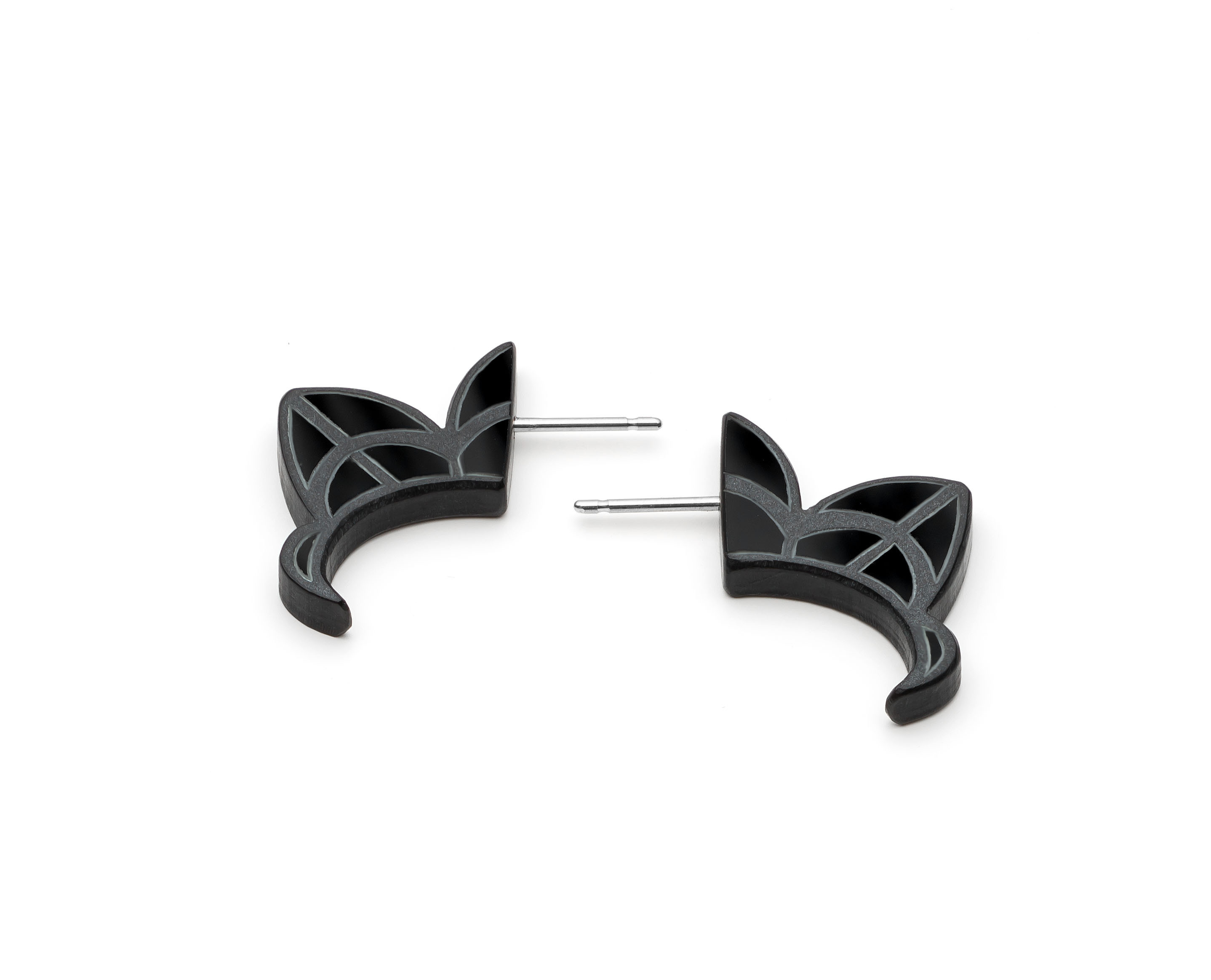Irezumi Black Claw Earrings