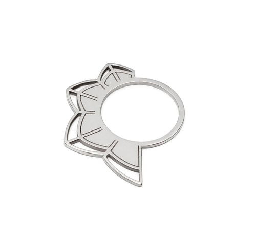 Petals Silver Ring