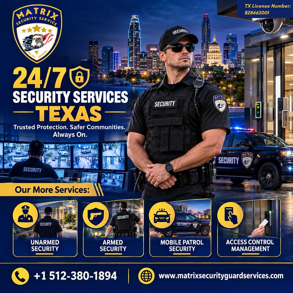 24/7 Security Services Texas: What to Check Before You Sign Anything