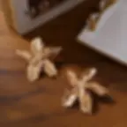 Thumbnail: Luna Flower Earrings
