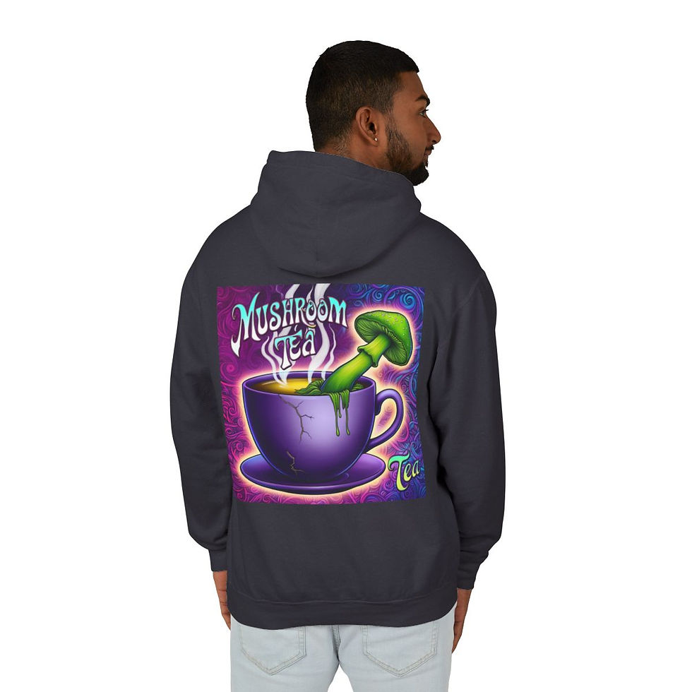 Thumbnail: Unisex Lightweight Hooded Sweatshirt