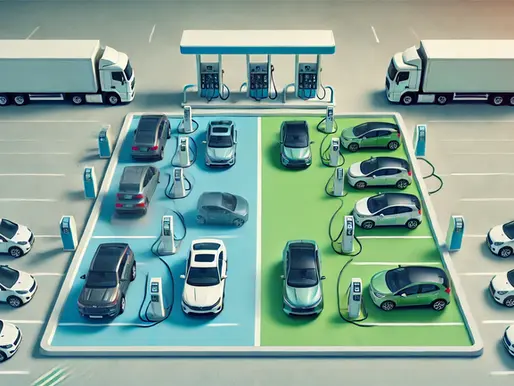 Gestion des Flottes Mixtes : Comment Combiner Véhicules Thermiques, Électriques et Hybrides en 2024