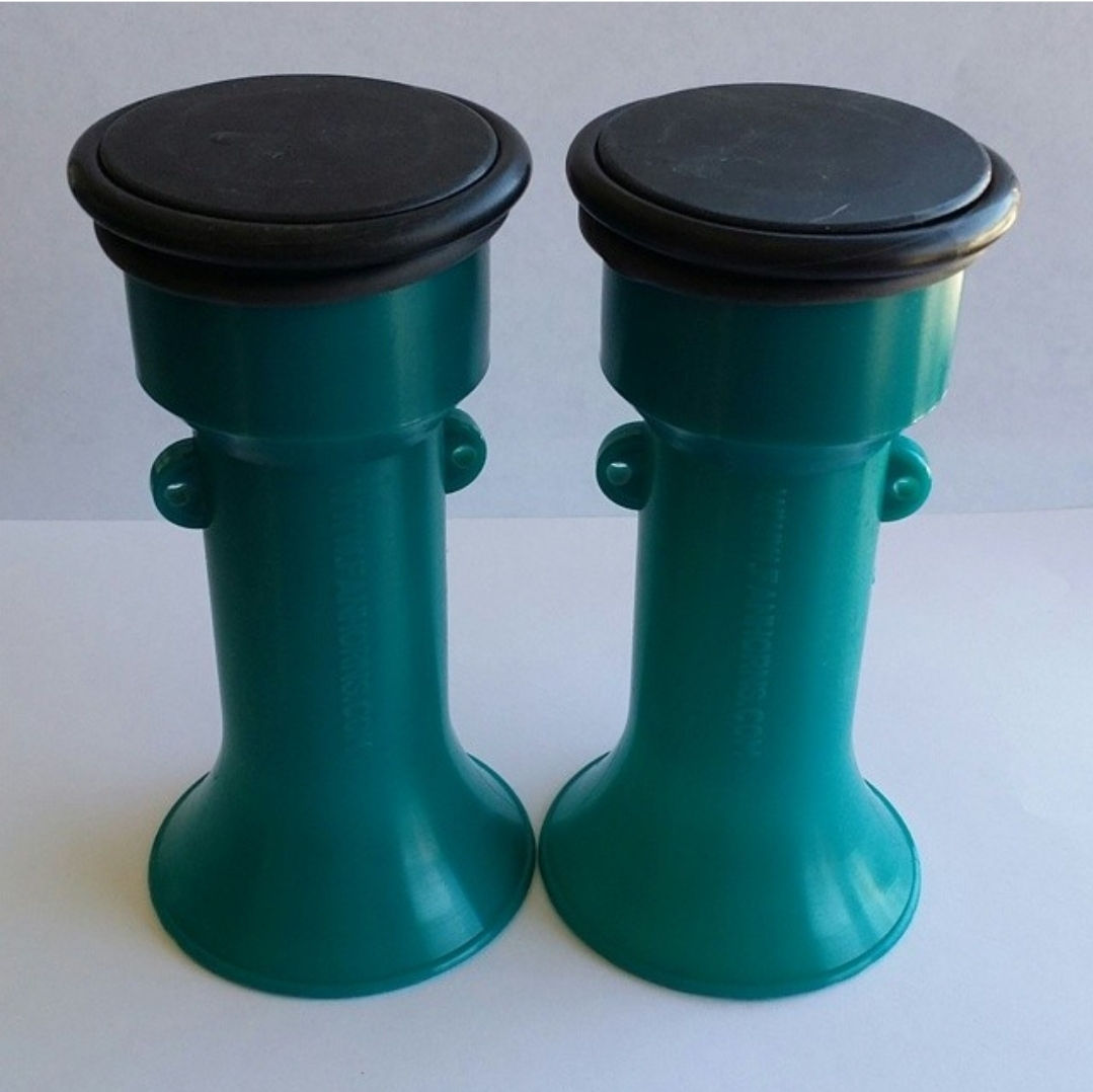 Single FanHorn package Dark Green