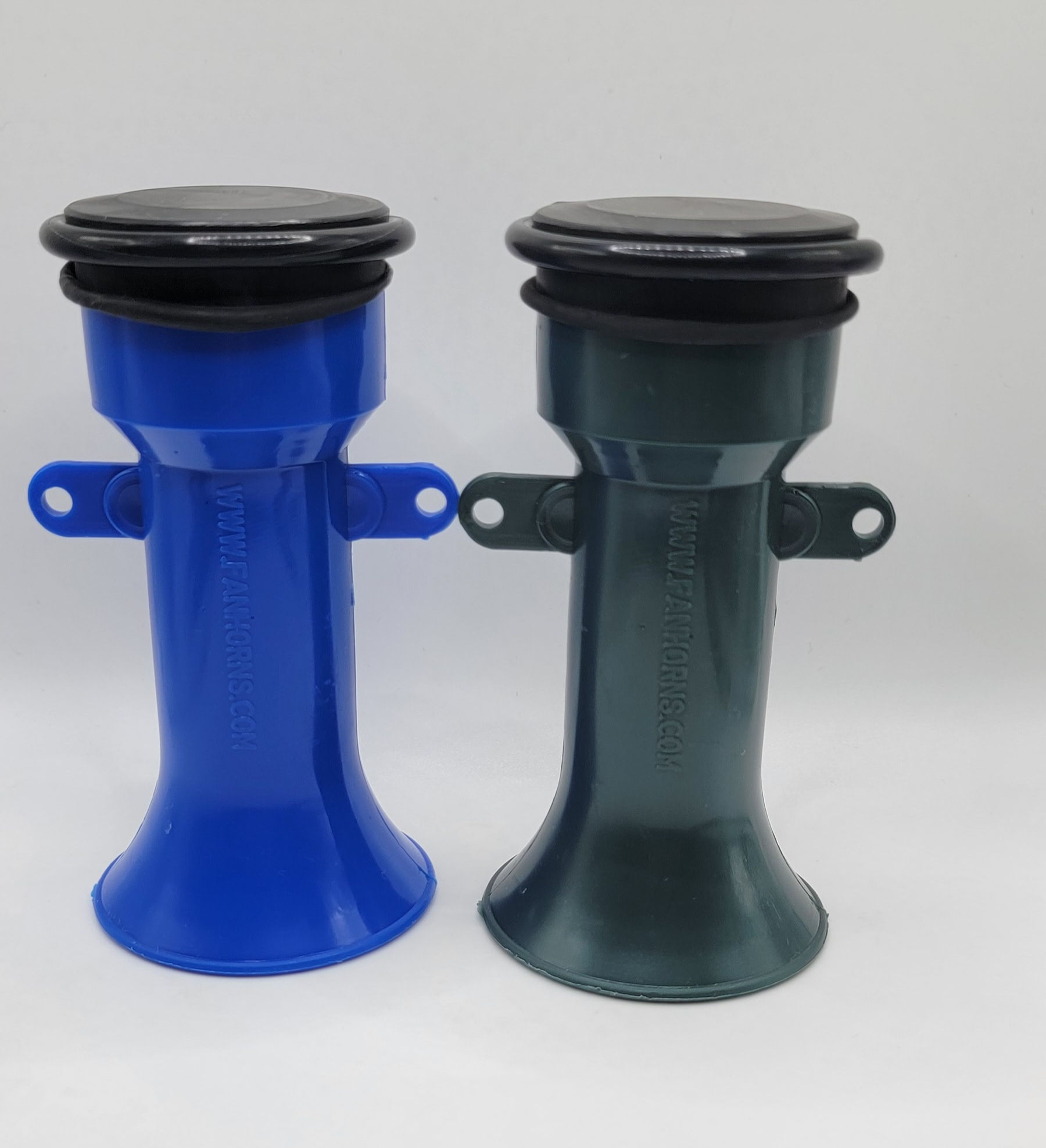 Double FanHorn Dark green/Royal blue