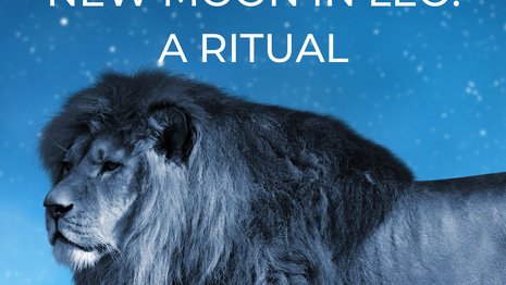 New Moon in Leo ~ A Ritual for Will Power ~ Solar Plexus