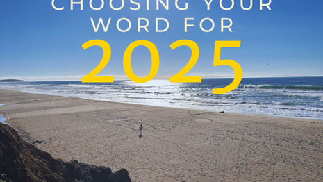 Choosing Your Word For the Year