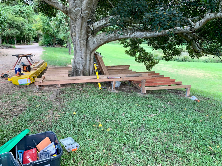 Revamp Landscapes QLD Tree Seat Project