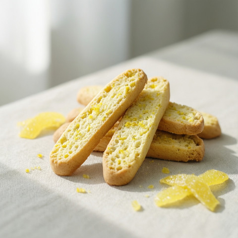 Lemon Zest Biscotti