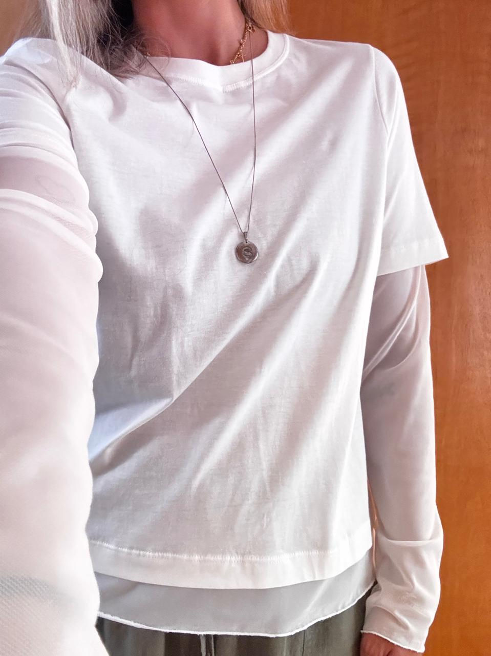 Miniatura: BLUSA DUPLA TULE