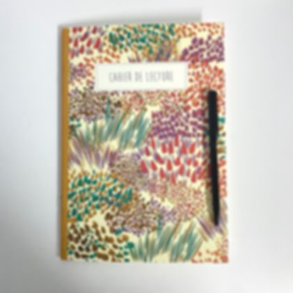 Cahier De Lecture jardin Pascale Éditions 