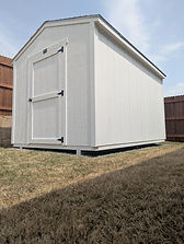 Jacksboro TX ranch shed with anchors
