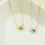 Thumbnail: New Gold Heart Necklace